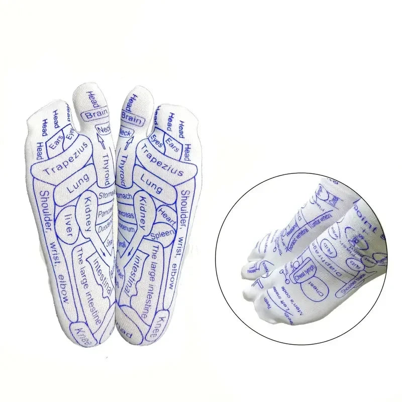 Acupressure Massage Socks with Reflexology Tool